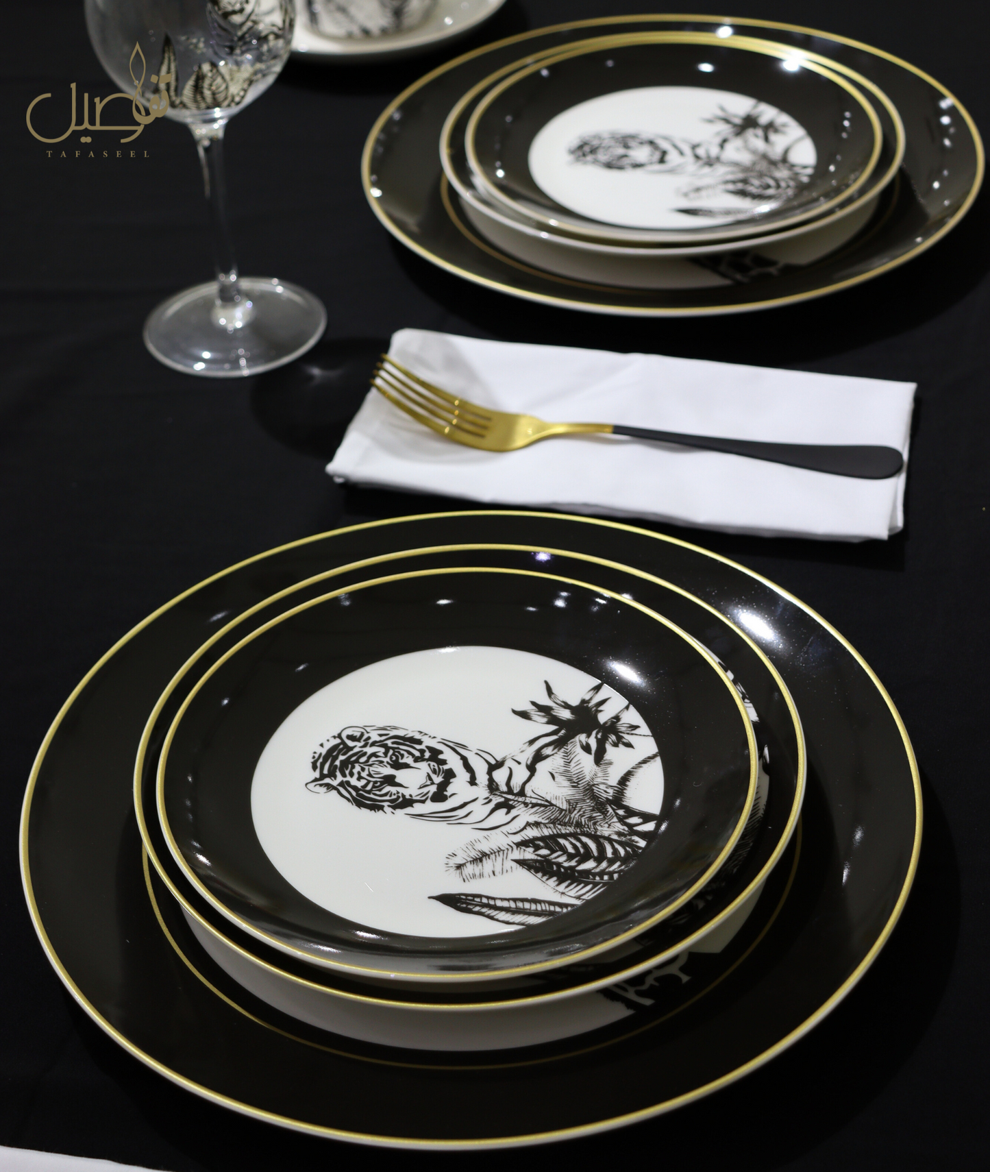 ✨ استمتع بجمال الطبيعة البرية مع سلسلة أطباق زيبرا الأفريقية! 🦓🌍