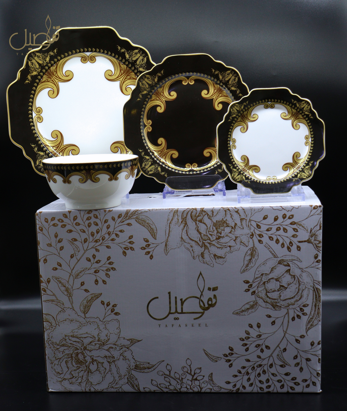 "أضف لمسة من الفخامة إلى مائدتك 🍽️✨"