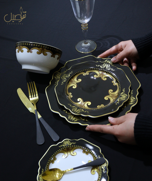 "أضف لمسة من الفخامة إلى مائدتك 🍽️✨"