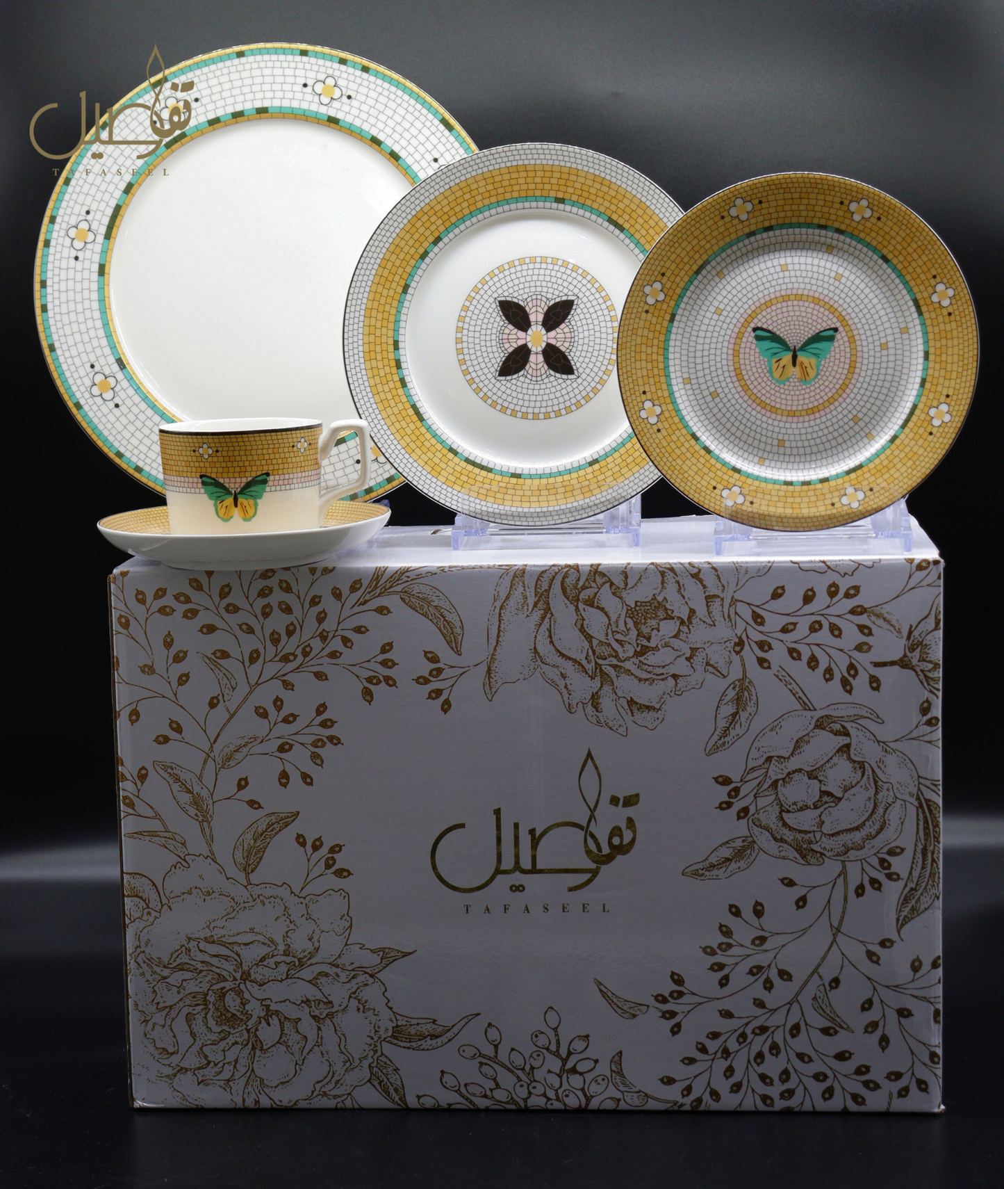 🦋✨ استمتعوا بجمال الفراشة على مائدتكم! ✨🦋