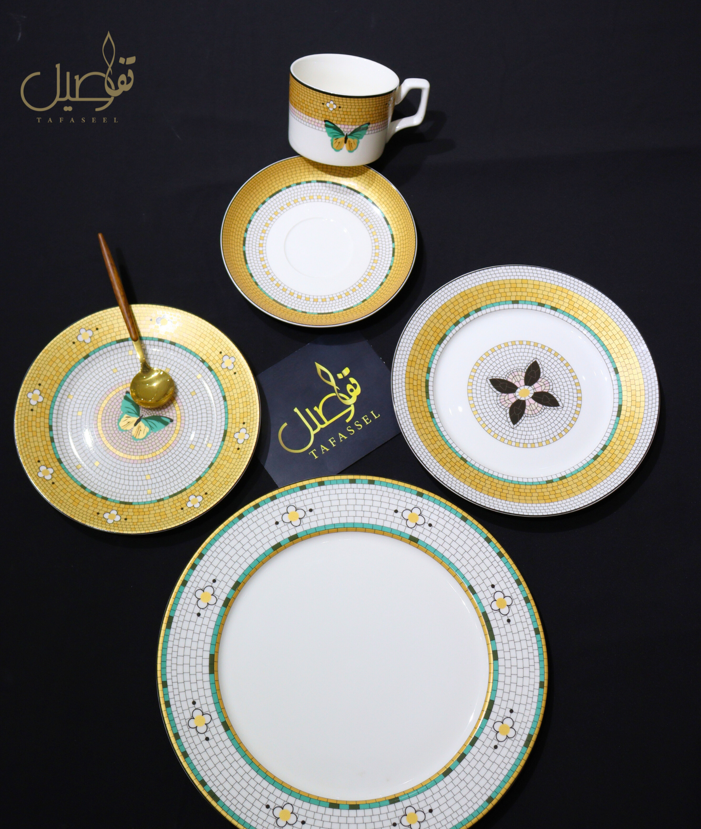 🦋✨ استمتعوا بجمال الفراشة على مائدتكم! ✨🦋