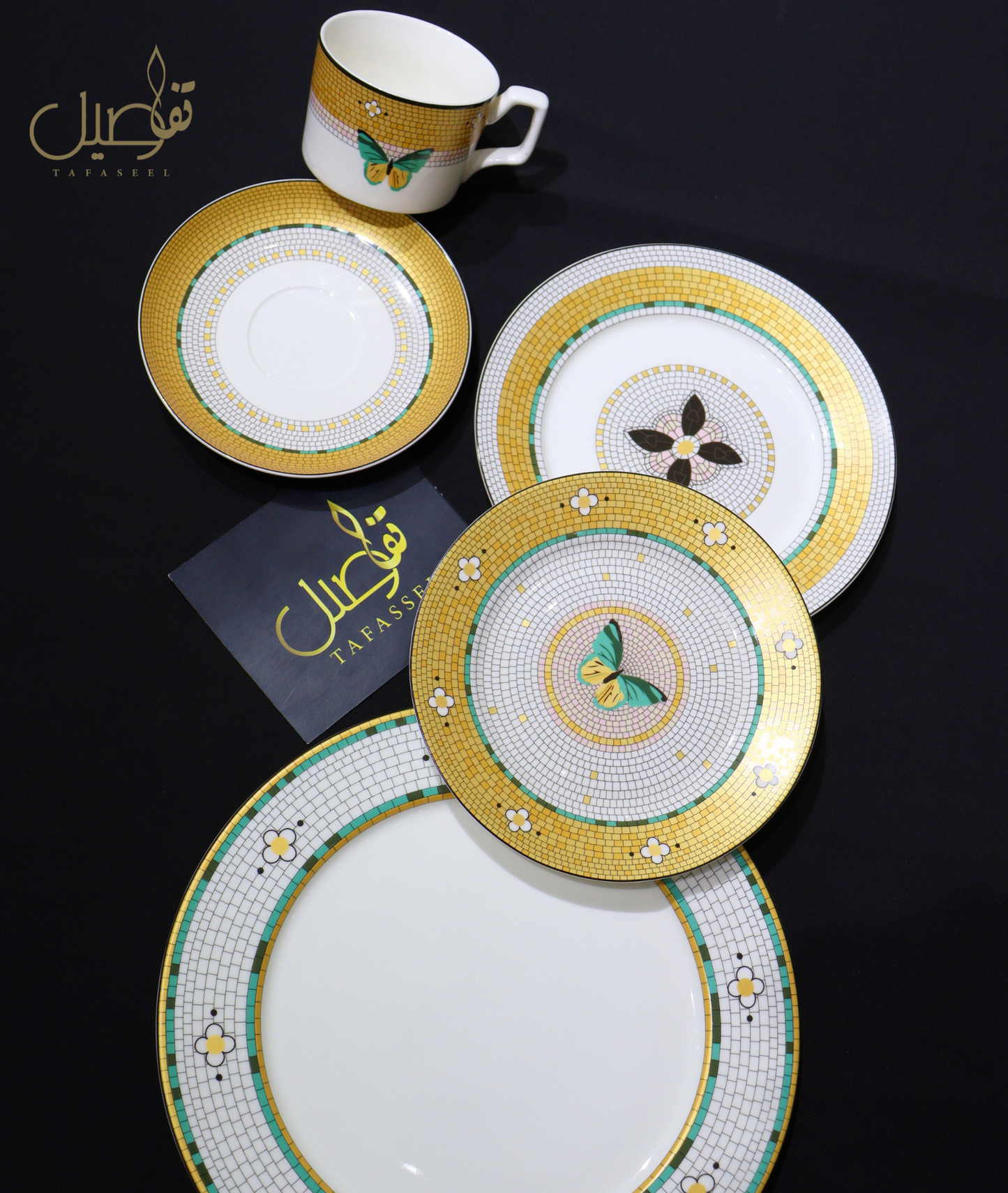 🦋✨ استمتعوا بجمال الفراشة على مائدتكم! ✨🦋