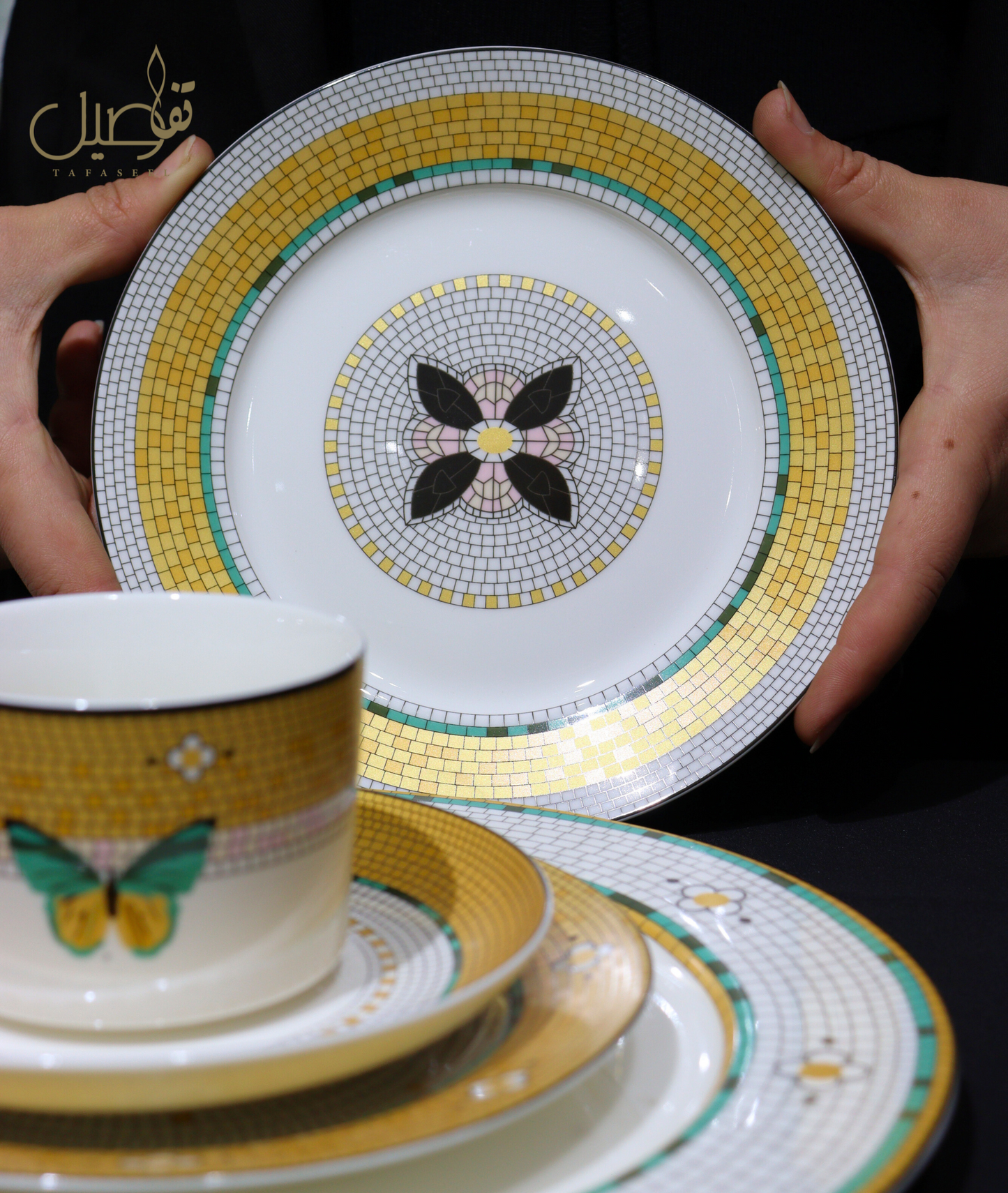 🦋✨ استمتعوا بجمال الفراشة على مائدتكم! ✨🦋