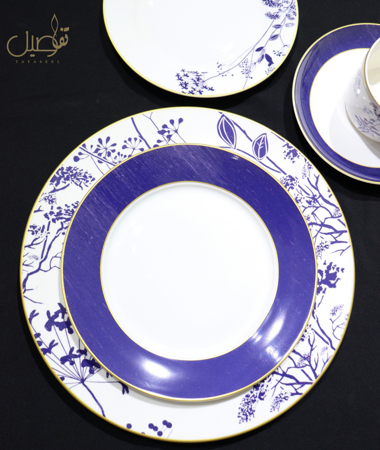 ✨ طقم أزرق فاخر للمناسبات والأيام المميزة! ✨