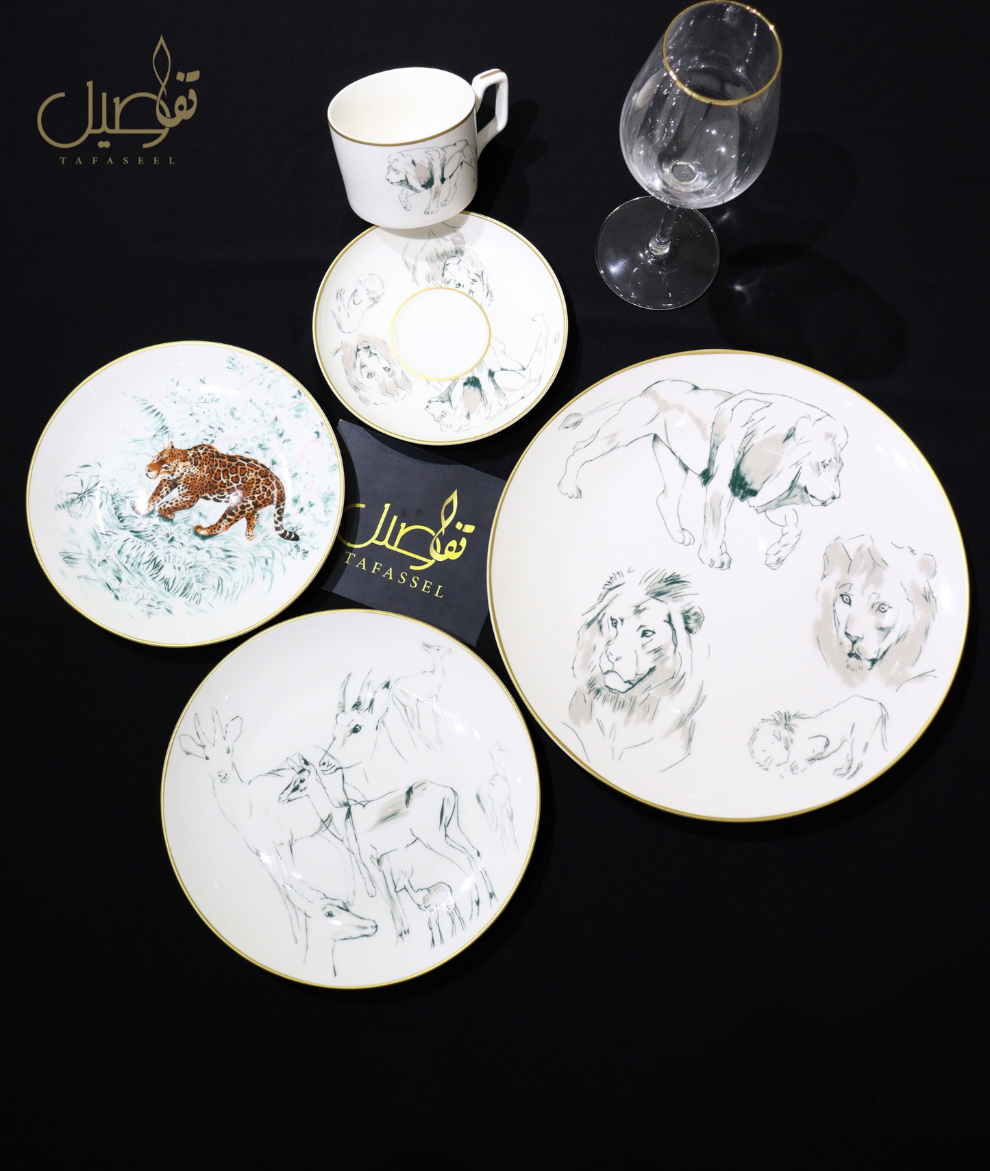 🦁"طقم الحياة البرية: أناقة مستوحاة من الطبيعة" 🦁