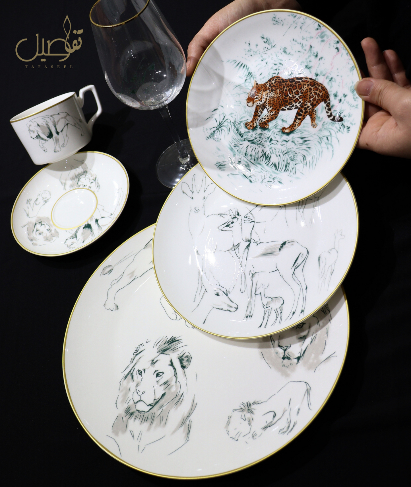 🦁"طقم الحياة البرية: أناقة مستوحاة من الطبيعة" 🦁