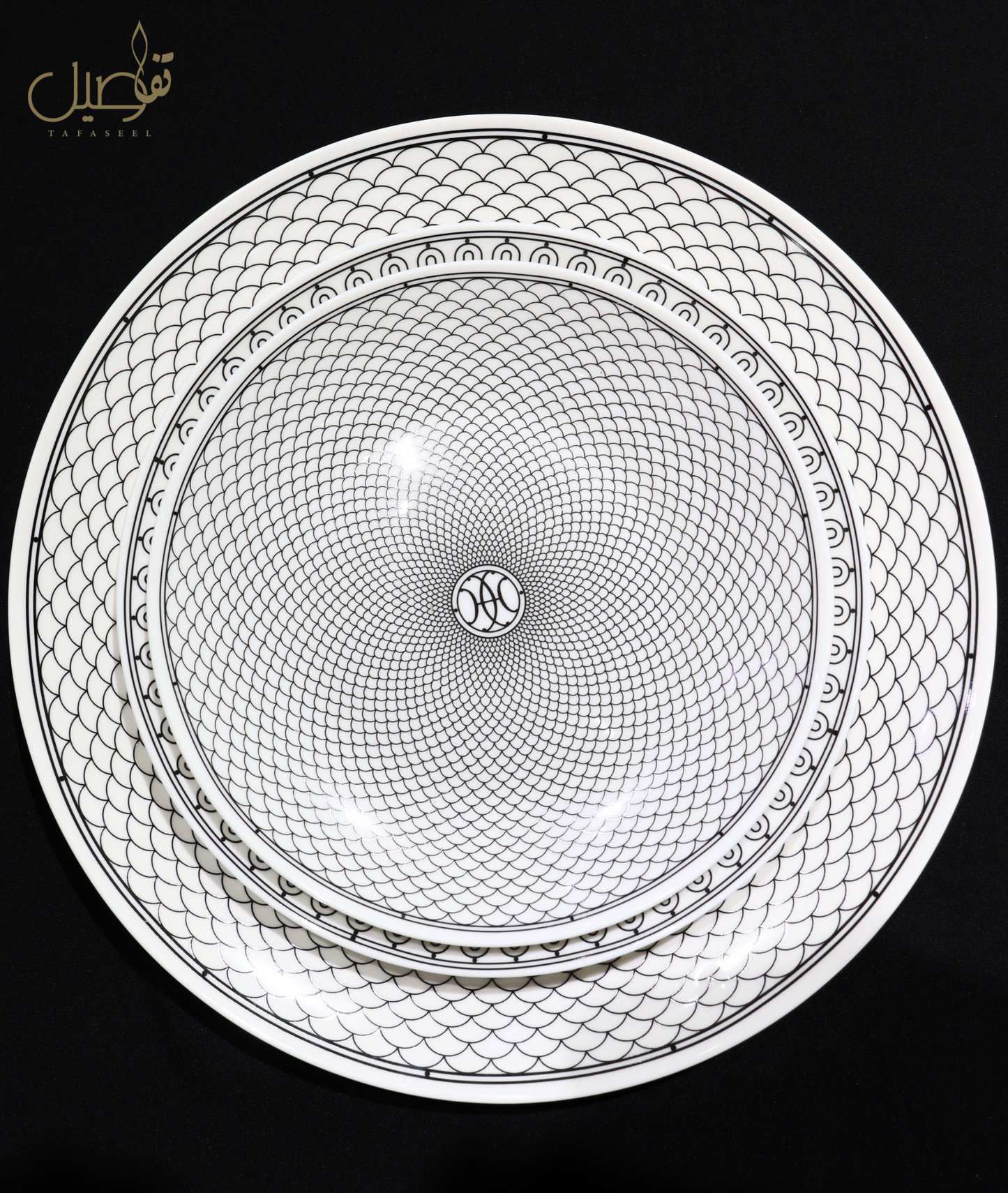 طقم أنيق بـ 30 قطعة – بساطة ورُقي في كل تفاصيله! 🍽️☕