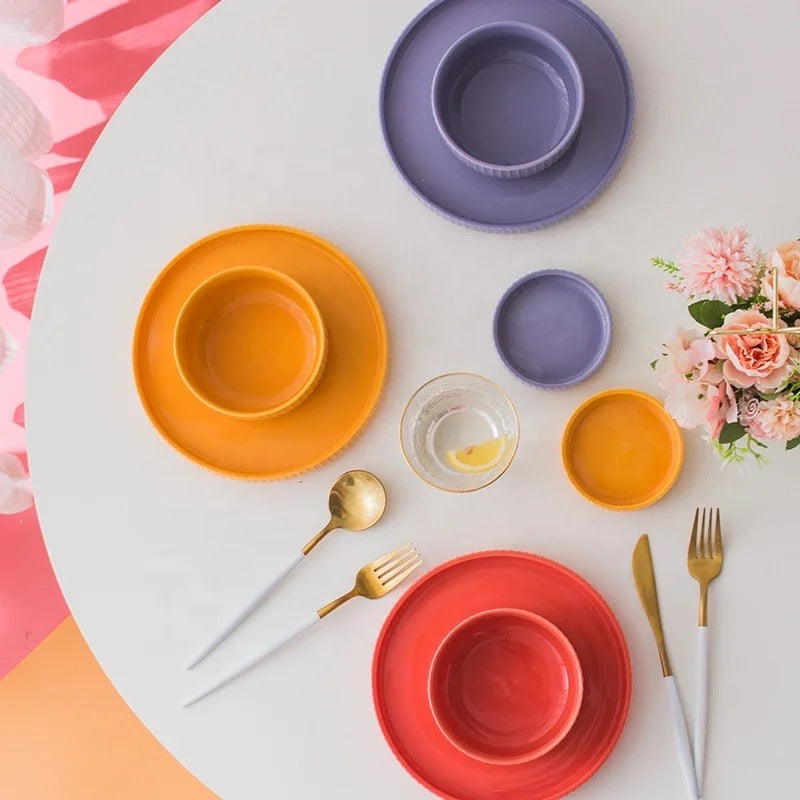 Pack d'assiette Nordic