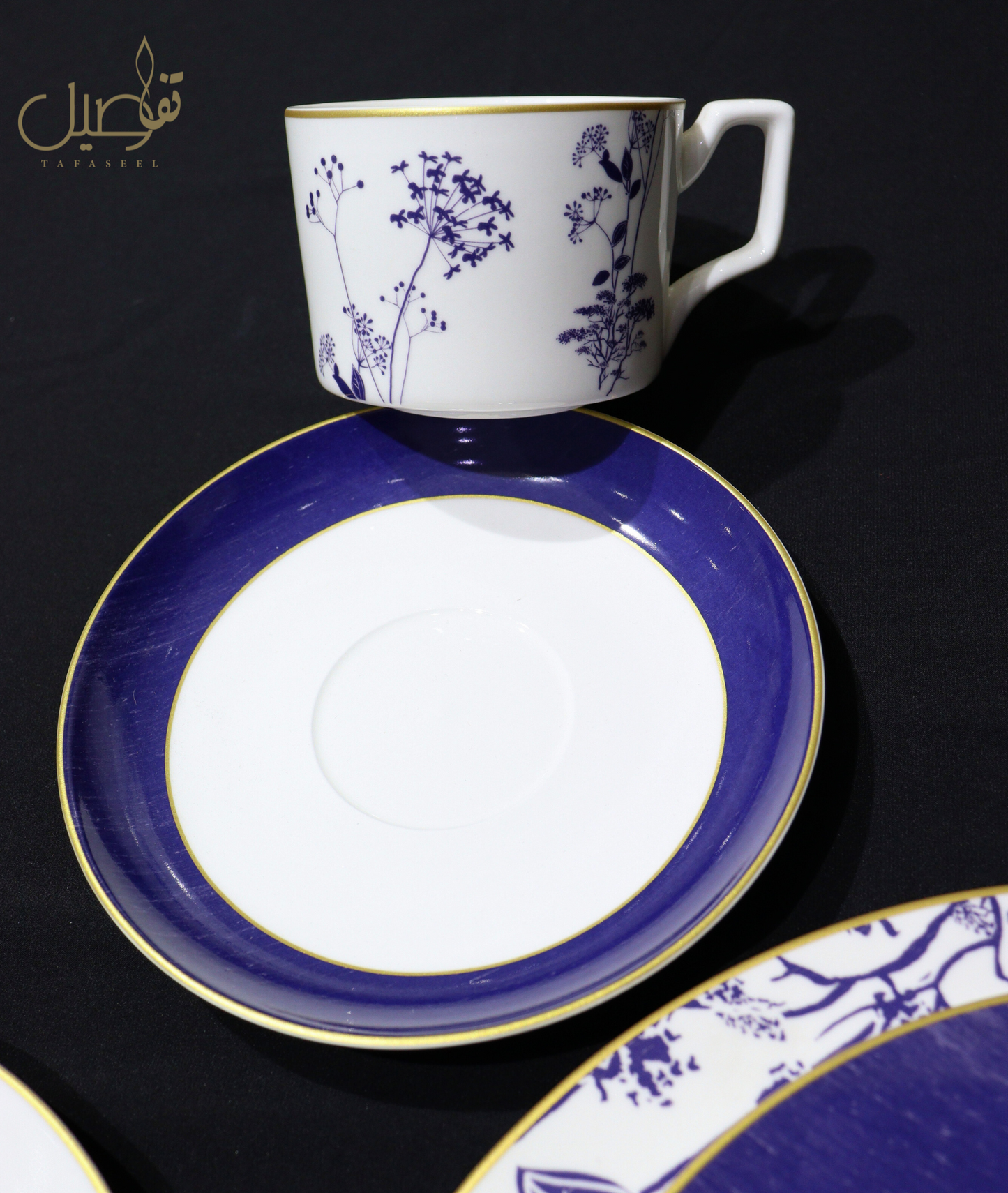 ✨ طقم أزرق فاخر للمناسبات والأيام المميزة! ✨